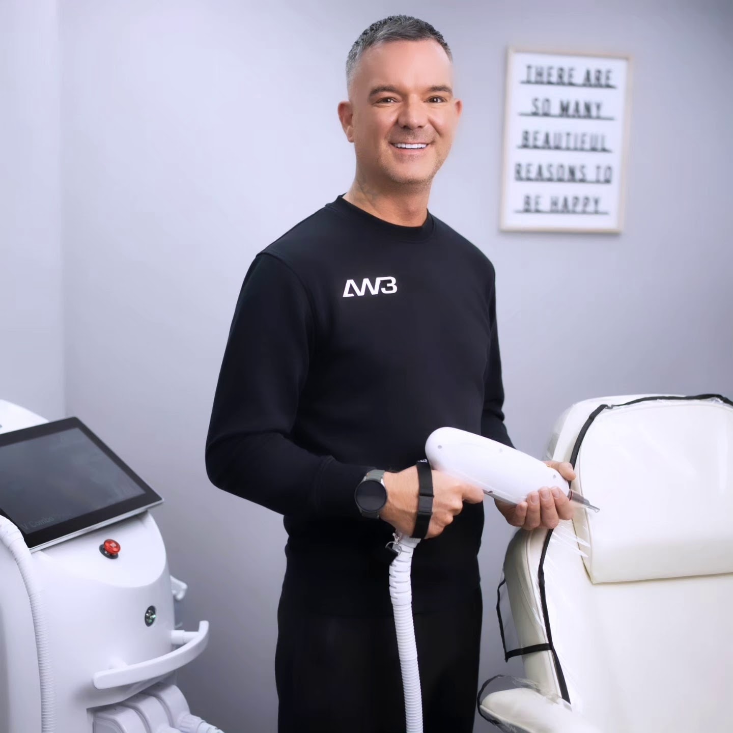 Aiden Tidy — laser technician and body piercer